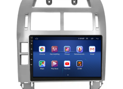 Volkswage Polo | Android 13 | Autoradio | 1999 t/m 2009 | CarPlay & Android Auto | Grijs