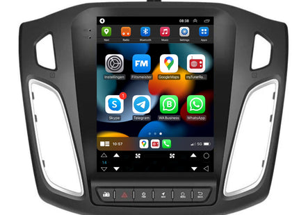 Ford Focus | Android 13 | Autoradio | 2012 t/m 2017 | CarPlay & Android Auto | Groot scherm