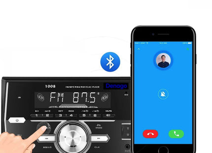 2-Din Autoradio | Bluetooth & USB