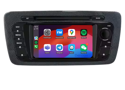 Seat Ibiza Autoradio | 2008 t/m 2014 | Android 13 | Carplay & Android auto