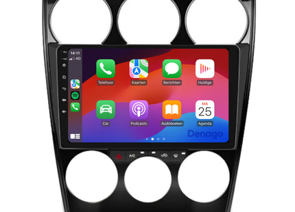 Mazda 6 CarPlay autoradio | 2002 t/m 2007 | Denago DNG-A130 | 9 inch | Android 13 | Draadloos CarPlay & Android Auto