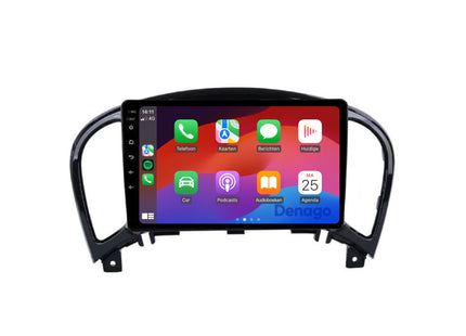 Nissan Juke CarPlay autoradio | 2010 t/m 2019 | Denago DNG-A187 | 9 inch | Android 13 | Draadloos CarPlay & Android Auto