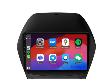 Hyundai ix35 | Autoradio | 2009 t/m 2015 | Android 13 & CarPlay