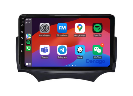 Ford Ka | Autoradio | 2007 t/m 2016 | Android 13 | CarPlay & Android auto