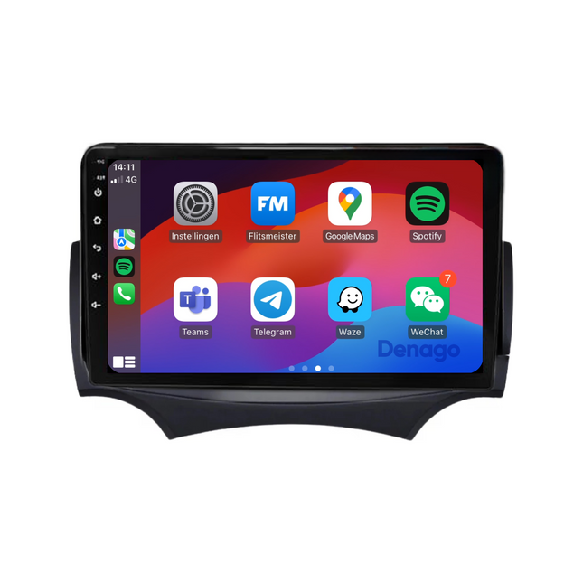 Ford Ka | Autoradio | 2007 t/m 2016 | Android 13 | CarPlay & Android auto