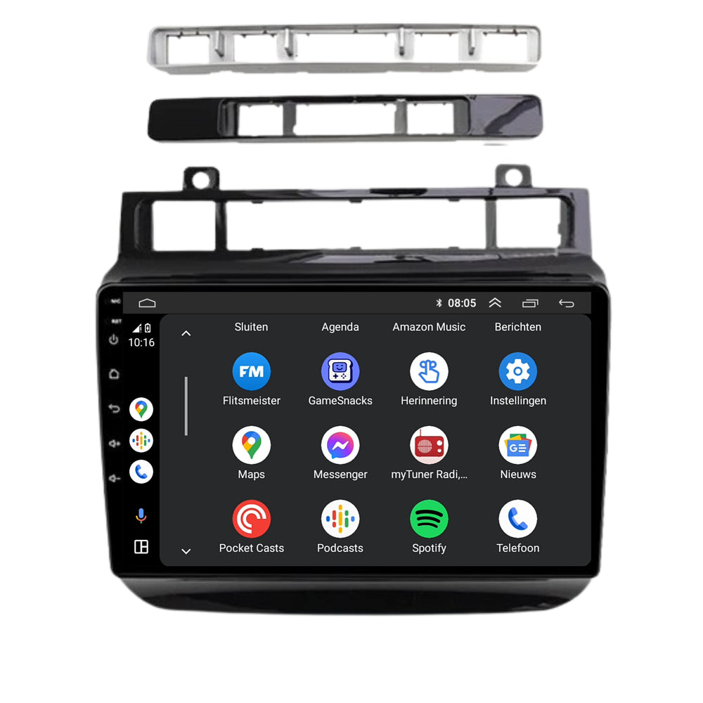 Radio para coche Volkswagen Touareg CarPlay | 2011 a 2017 | Denago DNG-A209 | 9 pulgadas | Androide 13 | CarPlay inalámbrico y Android Auto