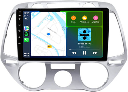 Hyundai i20 | Android 13 | Autoradio | 2008 t/m 2012 | CarPlay & Android Auto