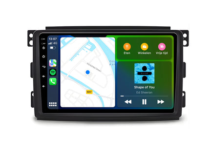 Smart Fortwo | Android 13 | Autoradio | 2009 t/m 2015 | CarPlay & Android Auto
