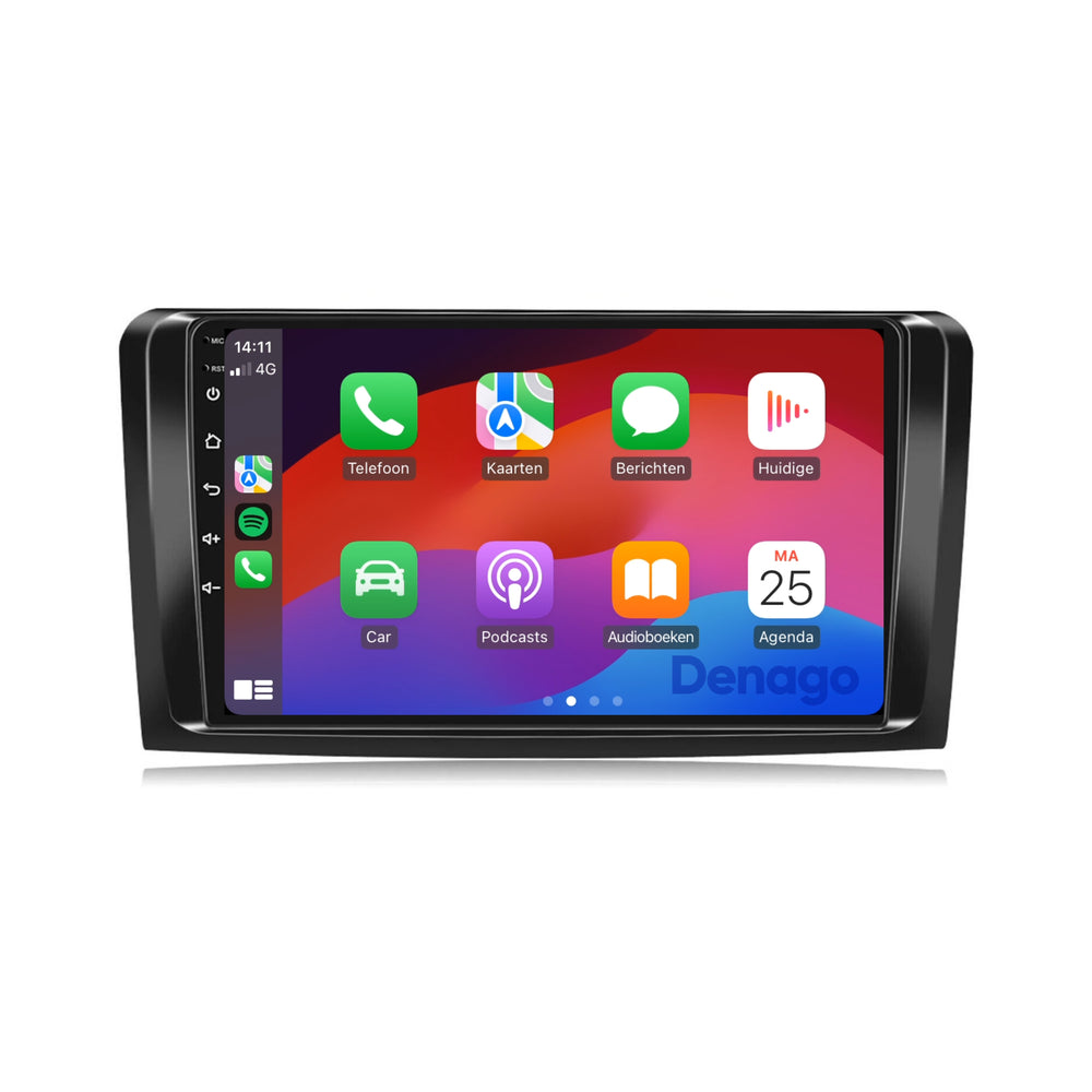 Radio de coche Mercedes ML y GL CarPlay | 2005 a 2012 | Denago DNG-A189 | 9 pulgadas | Androide 13 | CarPlay inalámbrico y Android Auto