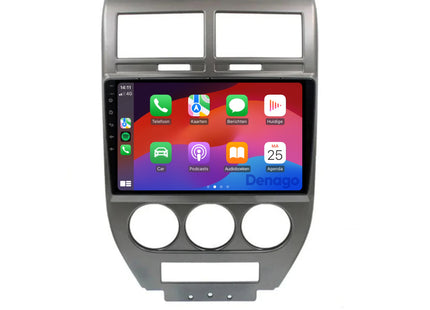 Jeep Compass CarPlay autoradio | 2006 t/m 2010 | Denago DNG-A214 | 9 inch | Android 13 | Draadloos CarPlay & Android Auto