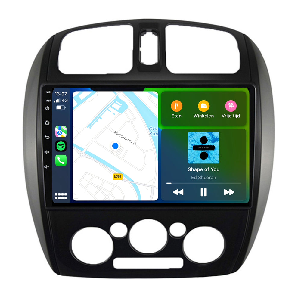 Mazda 323 | Androide 13 | Radio de coche | 2003 a 2009 | CarPlay y Android Auto