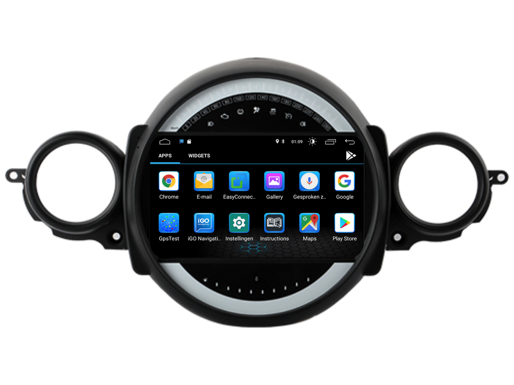 Mini Cooper CarPlay Autoradio R56 | 2008 t/m 2013 | Android