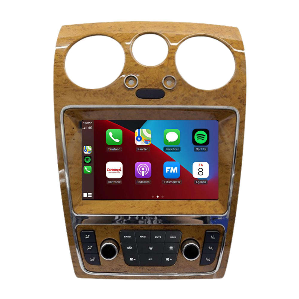 Bentley Flying Spur | 2005 t/m 2011 | Android 15 | 4+64GB | Carplay & Android Auto | Beige