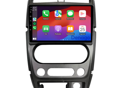 Suzuki Jimny CarPlay car radio | 2007 to 2012 | Denago DNG-A334 | 9 inch | Android 13 | Wireless CarPlay & Android Auto