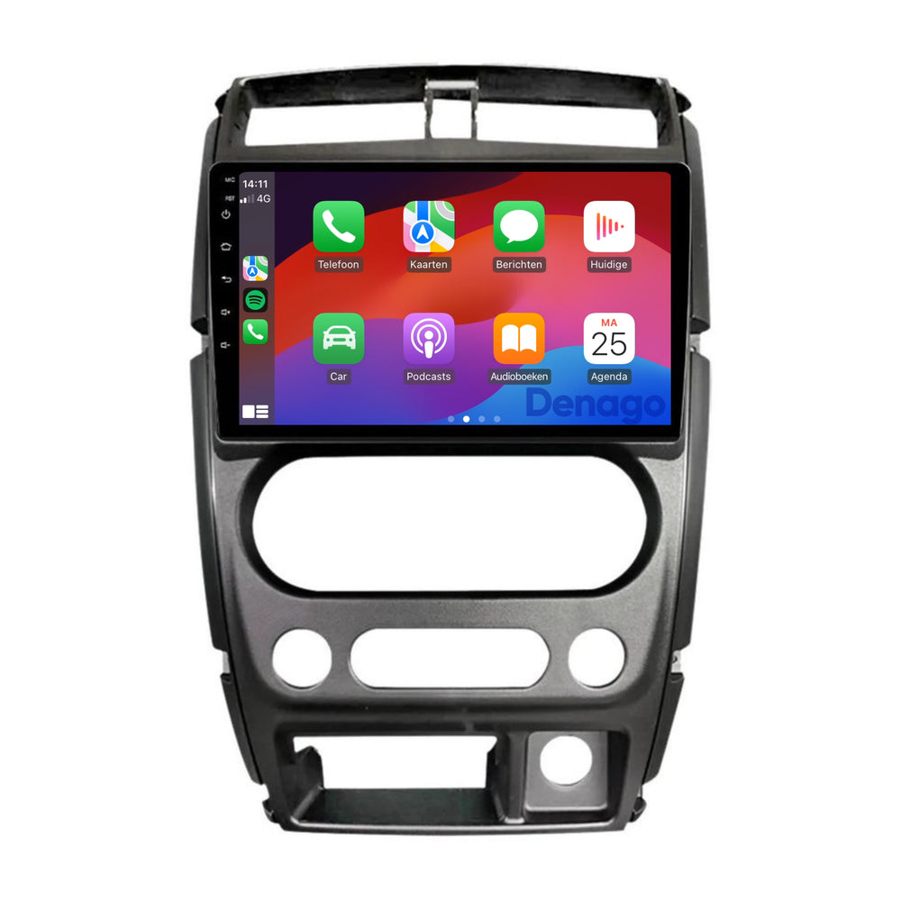 Autoradio CarPlay pour Suzuki Jimny (2007-2012) | Denago DNG-A334 | Écran 9 pouces | Android 13 | CarPlay sans fil & Android Auto