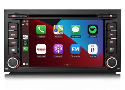 Seat Ibiza 6J | Leon 5F | CarPlay & Android Auto | autoradio | 2013 t/m 2017 | Android 13 | 4+64GB