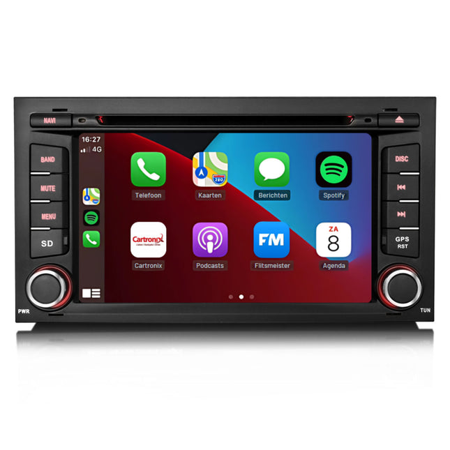 Seat Ibiza 6J | Leon 5F | CarPlay & Android Auto | autoradio | 2013 t/m 2017 | Android 13 | 4+64GB