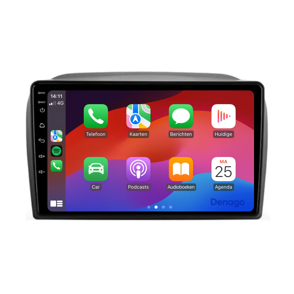 Radio de coche Opel Combo CarPlay | 2012 a 2018 | Denago DNG-A94 | 9 pulgadas | Androide 13 | CarPlay inalámbrico y Android Auto
