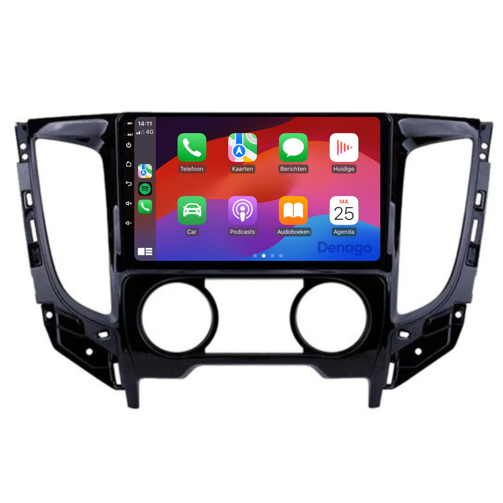 Radio de coche Mitsubishi L200 CarPlay | 2016 | Denago DNG-A185 | 9 pulgadas | Androide 13 | CarPlay inalámbrico y Android Auto