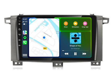 Land Cruiser LC100 | Android 13 | Autoradio | 2005 t/m 2007 | CarPlay & Android Auto