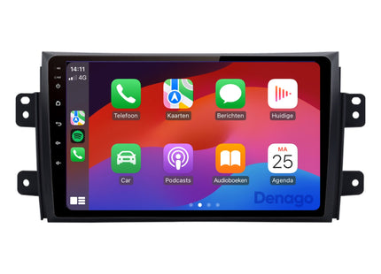 Suzuki SX4 CarPlay car radio | 2006 to 2011 | Denago DNG-A315 | 9 inch | Android 13 | Wireless CarPlay & Android Auto