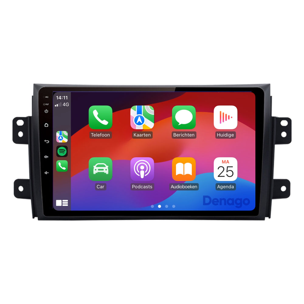 Radio de coche Suzuki SX4 CarPlay | 2006 a 2011 | Denago DNG-A315 | 9 pulgadas | Androide 13 | CarPlay inalámbrico y Android Auto