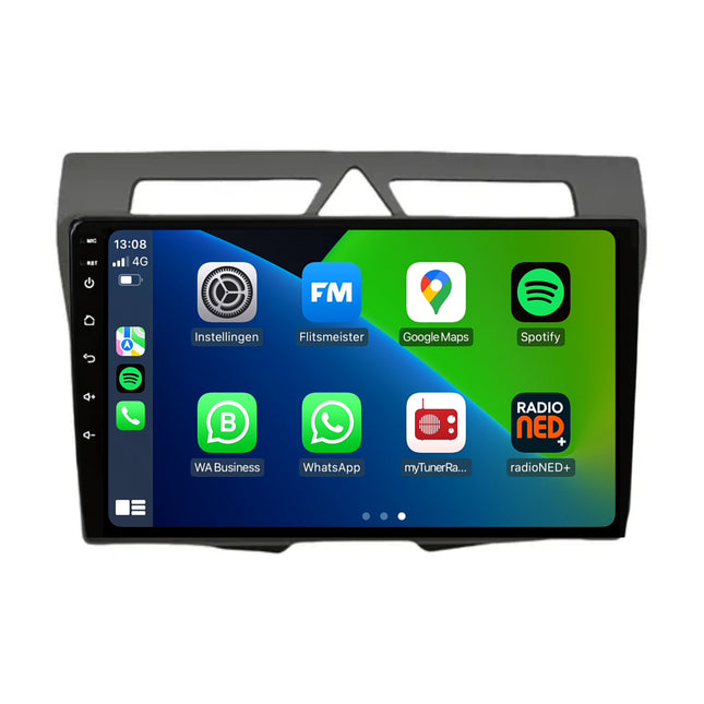 Kia Picanto | Autoradio | 2008 t/m 2010 | Carplay & Android Auto | Zwart