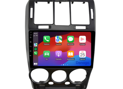 Hyundai Getz CarPlay autoradio | 2002 t/m 2011 | Denago DNG-A102 | 9 inch | Android 13 | Draadloos CarPlay & Android Auto