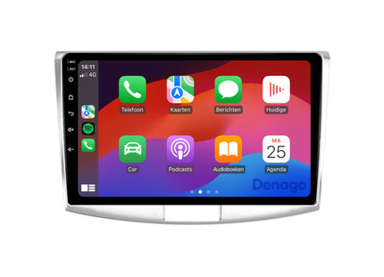 Volkswagen Passat CarPlay autoradio | 2010 t/m 2014 | Denago DNG-A243 | 9 inch | Android 13 | Draadloos CarPlay & Android Auto