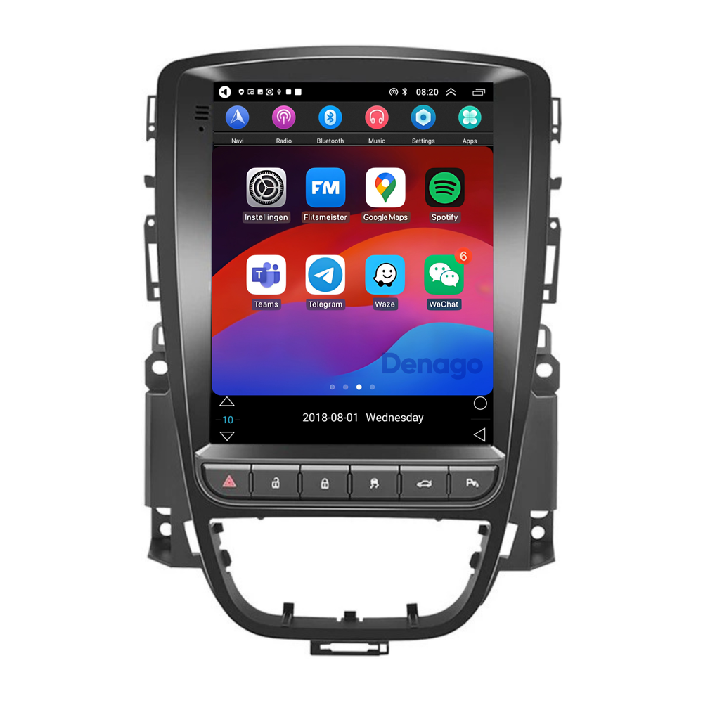 Opel Astra J y Cascada | Radio de coche Android | 2009 a 2015 | 9,7 PULGADAS
