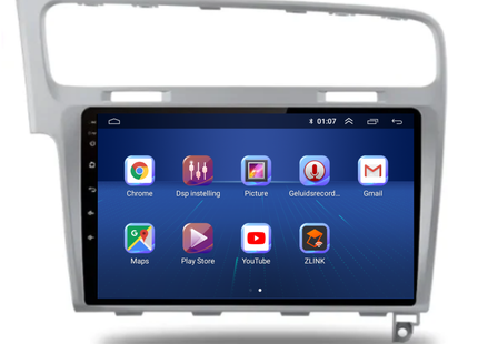 Volkswagen Golf 7 | Android 13 | Autoradio | 2012 t/m 2020 | Carplay & Android Auto | Zilver