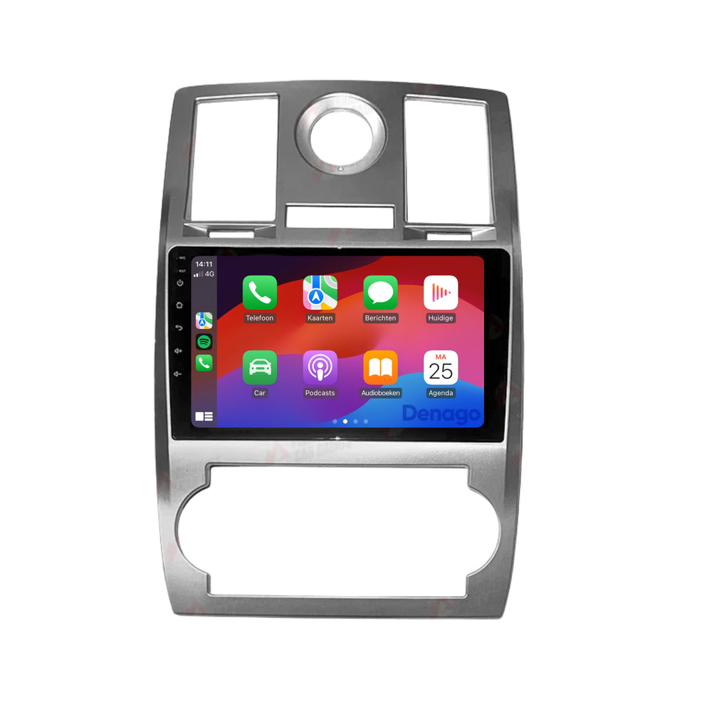 Chrysler 300C CarPlay autoradio | 2005 t/m 2007 | Denago DNG-A181 | 9 inch | Android 13 | Draadloos CarPlay & Android Auto