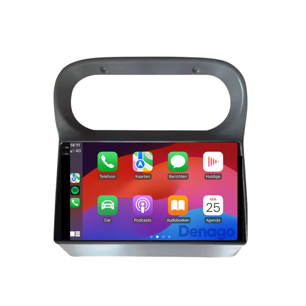 Radio para coche Renault Twingo CarPlay | 1998 a 2006 | Denago DNG-A302 | 9 pulgadas | Androide 13 | CarPlay inalámbrico y Android Auto