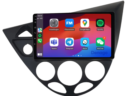 Ford Focus | Fiësta | Autoradio | 1995 t/m 2004 | Android 13 & CarPlay