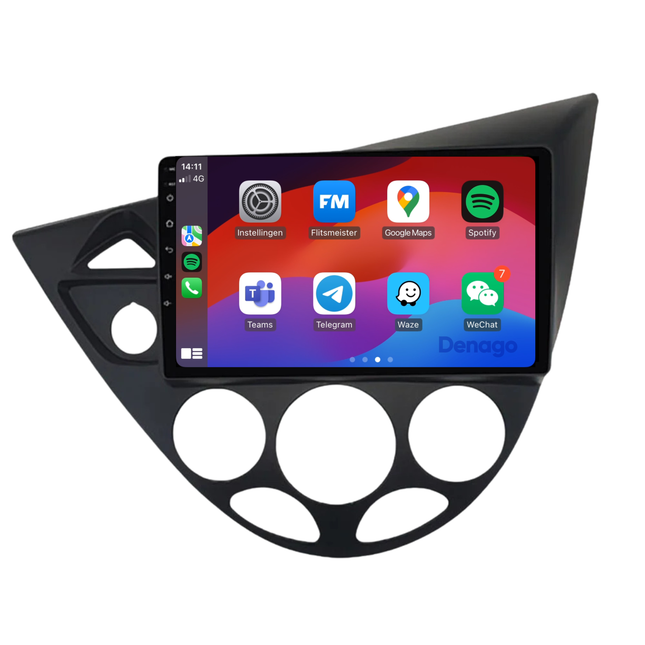 Ford Focus | Fiësta | Autoradio | 1995 t/m 2004 | Android 13 & CarPlay