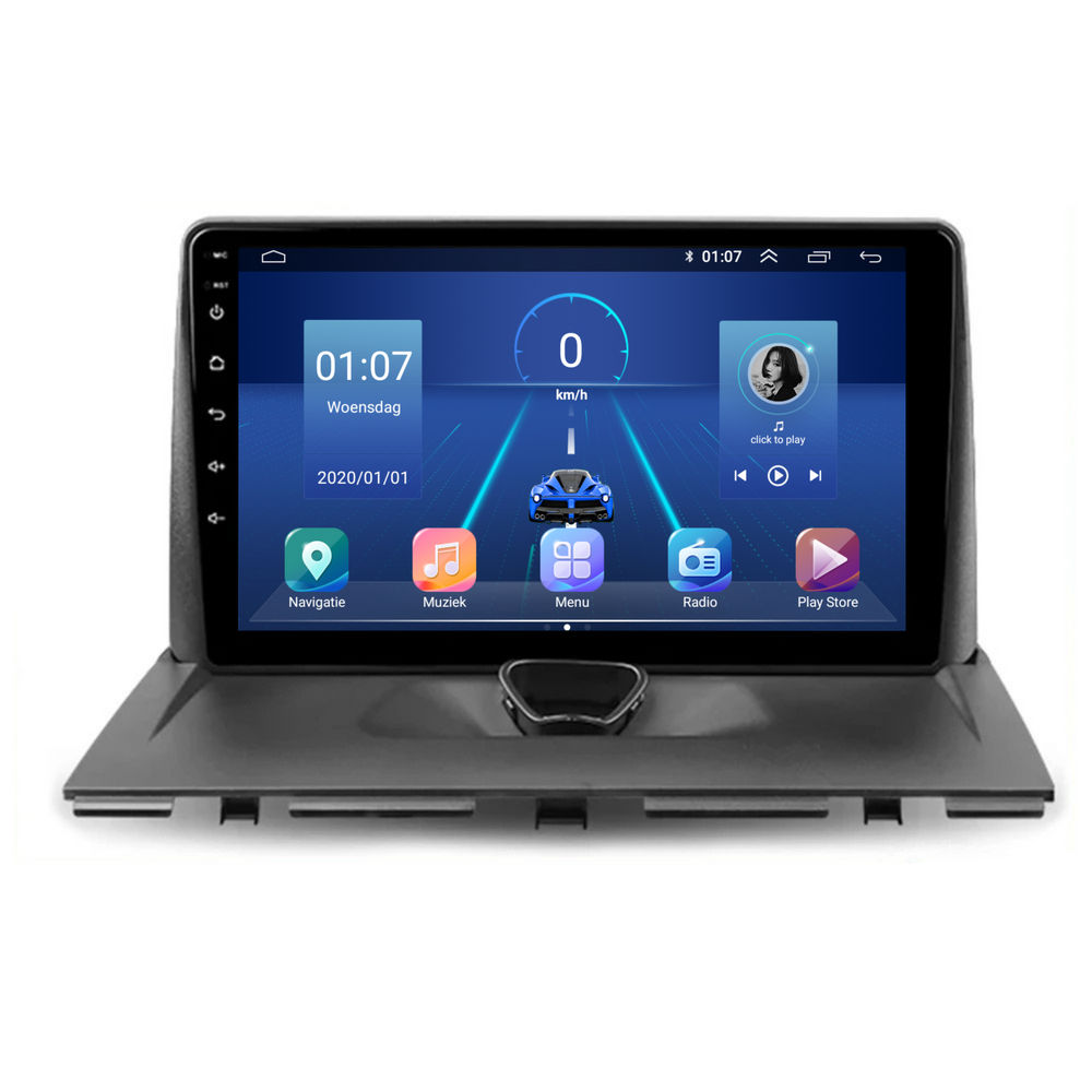 Citroën Jumpy Android 13 car radio CarPlay Android Auto 2007-2016