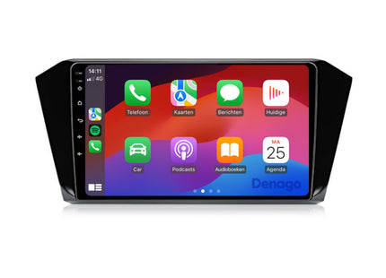 Volkswagen Passat CarPlay autoradio | 2014 t/m 2021 | Denago DNG-A113 | 9 inch | Android 13 | Draadloos CarPlay & Android Auto