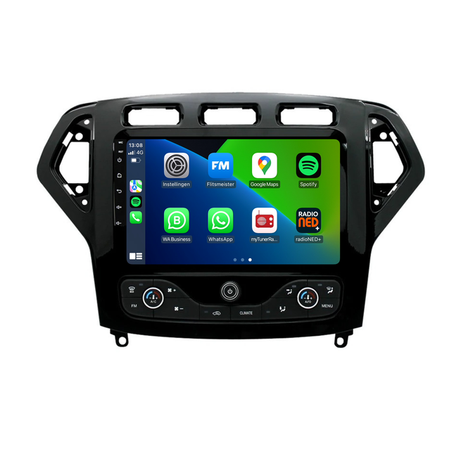 Ford Mondeo | Android 13 | Autoradio | 2003 t/m 2014 | Carplay & Android Auto