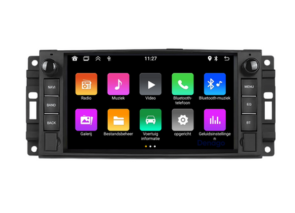 Jeep Cherokee Wrangler Compass | Carplay | Android 13 Autoradio Navigatie