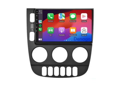 Mercedes ML CarPlay autoradio | 1999 t/m 2004 | Denago DNG-A221 | 9 inch | Android 13 | Draadloos CarPlay & Android Auto | Zwarte frame