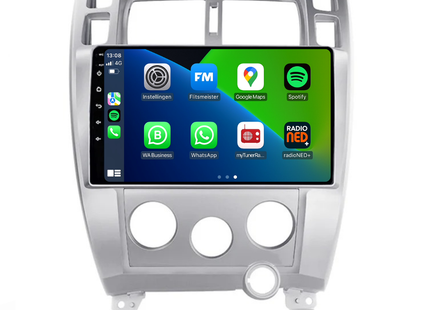 Hyundai Tucson | Android 13 | Autoradio | 2004 t/m 2010 | Carplay & Android Auto