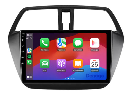 Suzuki SX4 CarPlay autoradio | 2013 t/m 2021 | Denago DNG-A159 | 9 inch | Android 13 | Draadloos CarPlay & Android Auto