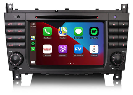 Mercedes C-Klasse CLC CLK Autoradio | Carplay | Android 13 | 4+64GB