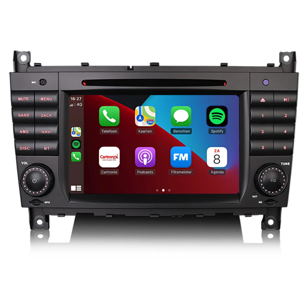 Mercedes Classe C CLC CLK Autoradio | Carplay | Android 13 | 4+64 Go