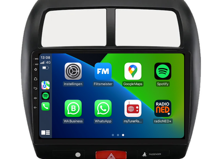 Mitsubishi ASX | Android 13 | Autoradio | 2010 t/m 2015 | Carplay & Android Auto
