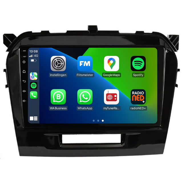 Suzuki Vitara | Android 13 | Autoradio | 2015 t/m 2023 | CarPlay & Android Auto