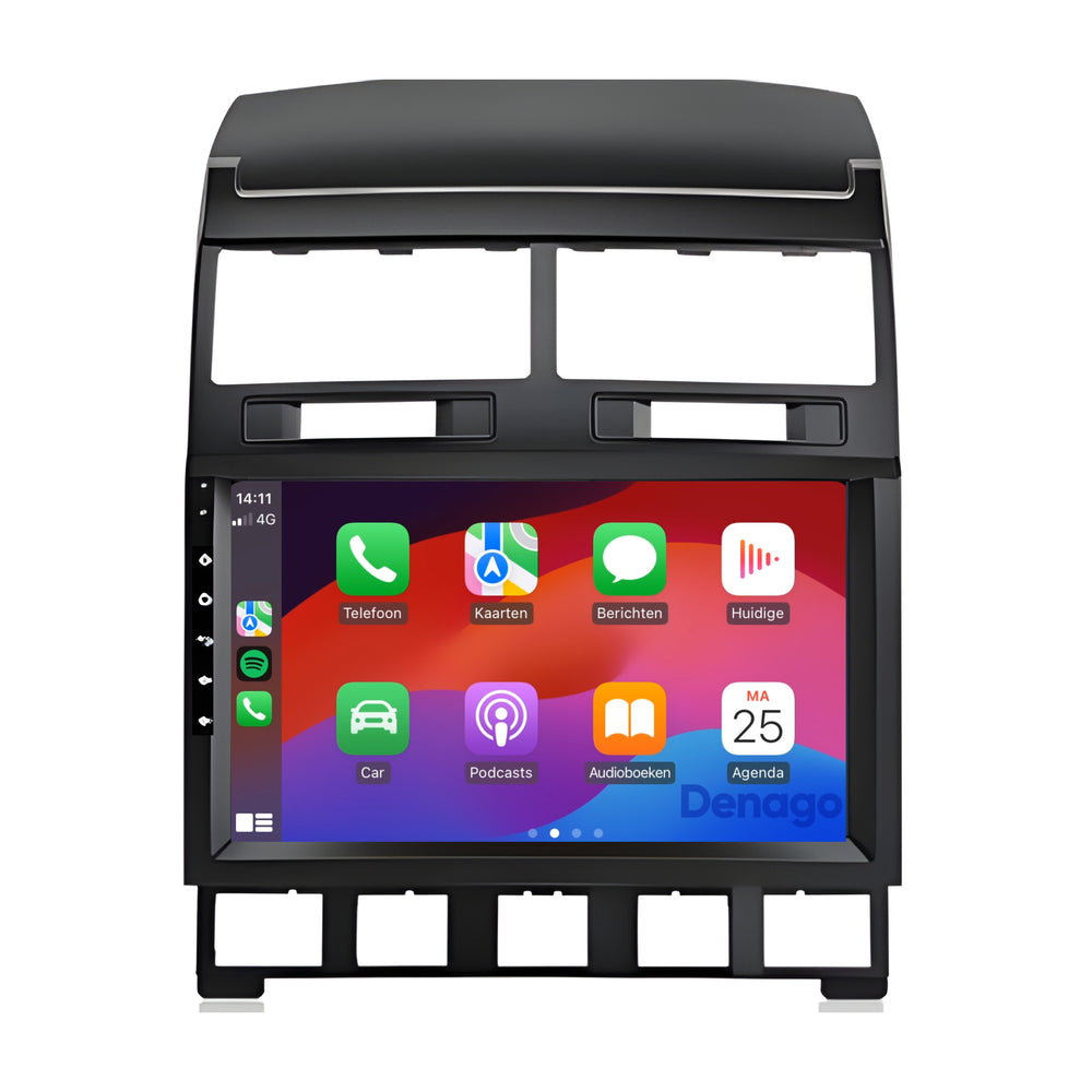 Radio para coche Volkswagen Touareg CarPlay | 2002 a 2010 | Denago DNG-A326 | 9 pulgadas | Androide 13 | CarPlay inalámbrico y Android Auto