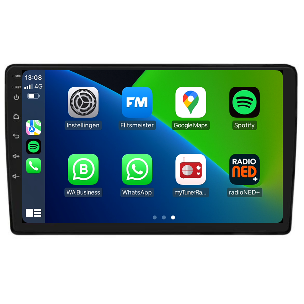 Audi A4 | Seat Exeo | Android 13 Car radio |  2000 to 2013 | Android Auto & Carplay