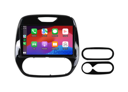 Renault Captur CarPlay autoradio | 2017 t/m 2019 | Denago DNG-A246 | 9 inch | Android 13 | Draadloos CarPlay & Android Auto