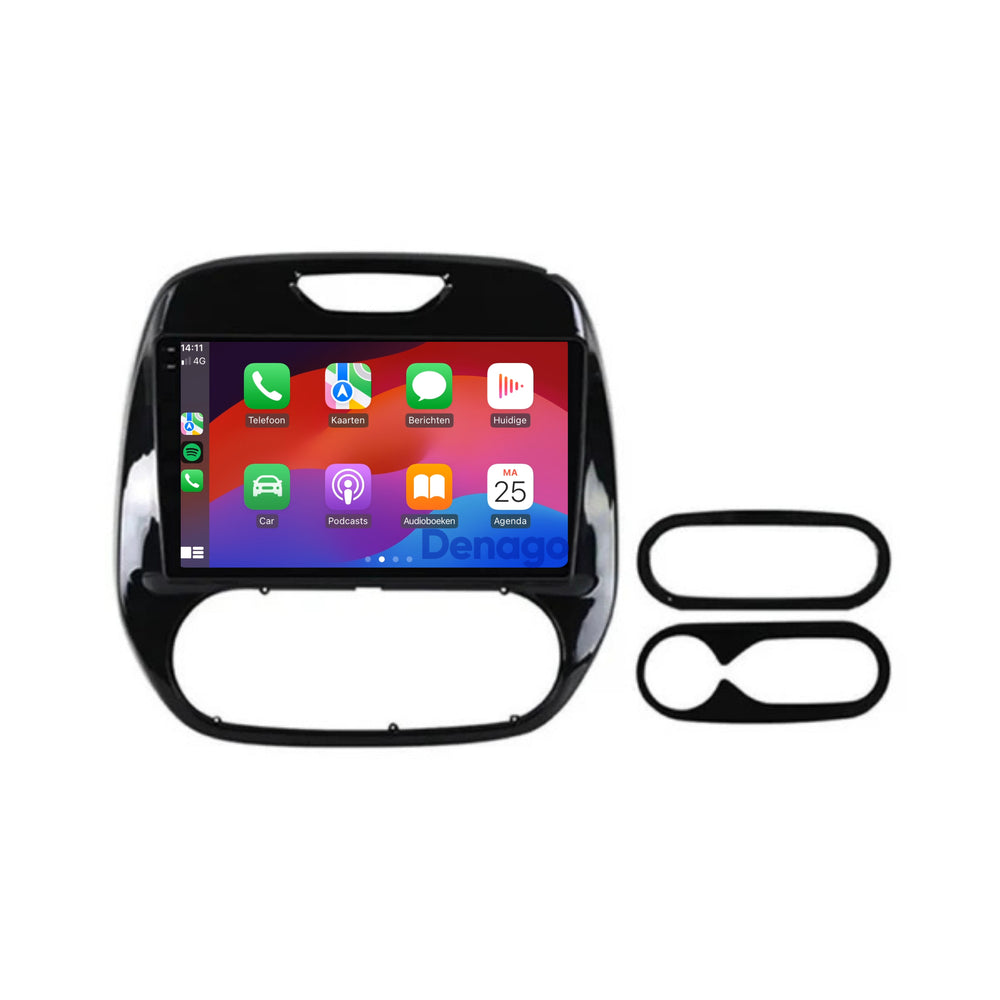 Radio para coche Renault Captur CarPlay | 2017 a 2019 | Denago DNG-A246 | 9 pulgadas | Androide 13 | CarPlay inalámbrico y Android Auto